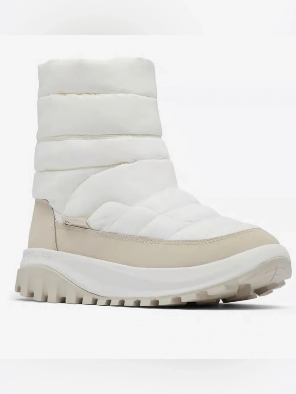 Columbia | Snowtrot Mid White Women's Puffer Winter Boots
